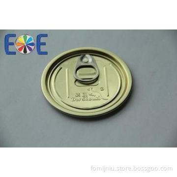 Metal Easy Open Can Lids For Vacuum Packing / Drinks Can Li